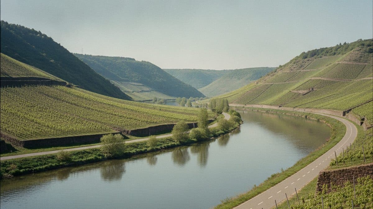 Moselle Relax Tour: Perl to Koblenz Illustrative image, AI-generated or AI-modified: Moselle Relax Tour: Perl to Koblenz