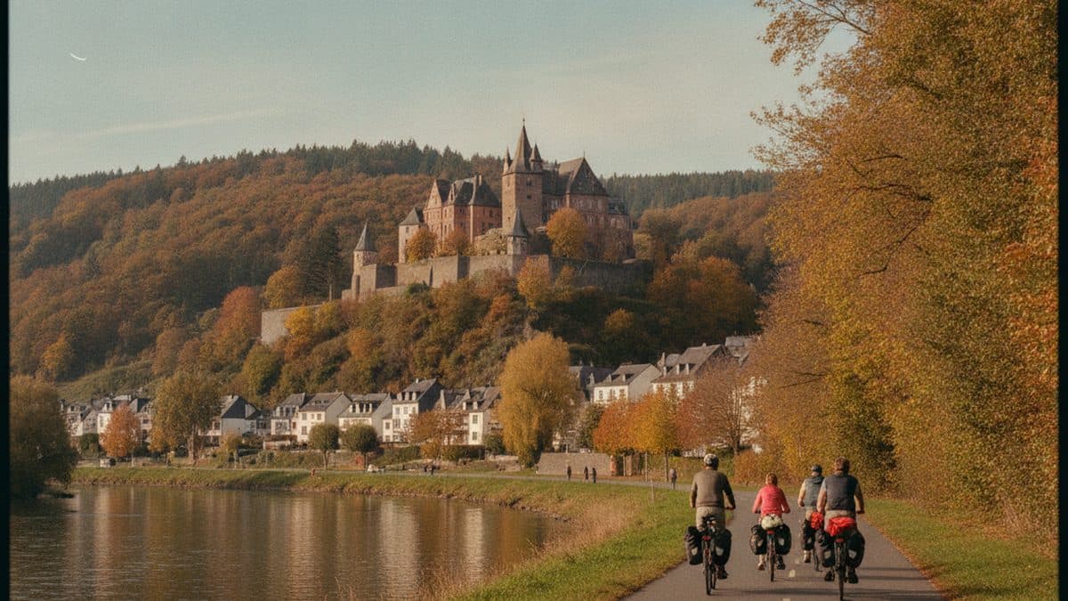 Moselle Active Short Tour: Trier to Koblenz Illustrative image, AI-generated or AI-modified: Moselle Active Short Tour: Trier to Koblenz