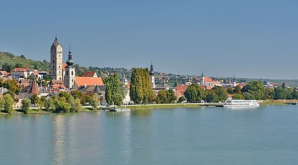 Austrian Danube Short Bike Cruise Illustrative image, AI-generated or AI-modified: Austrian Danube Short Bike Cruise