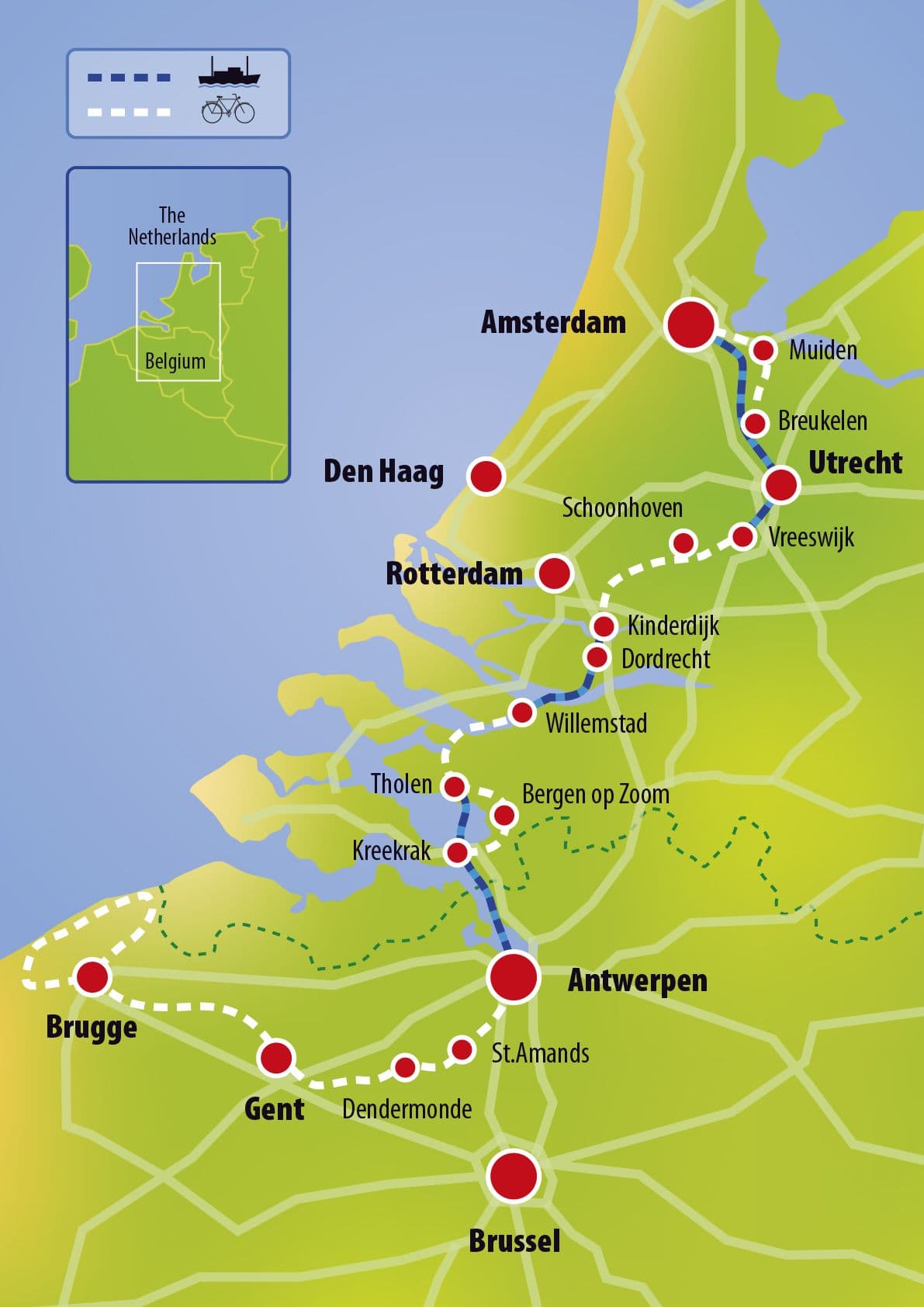 Bruges to Amsterdam Premium by Boat and Bike bruges-to-amsterdam-premium-boat-bike