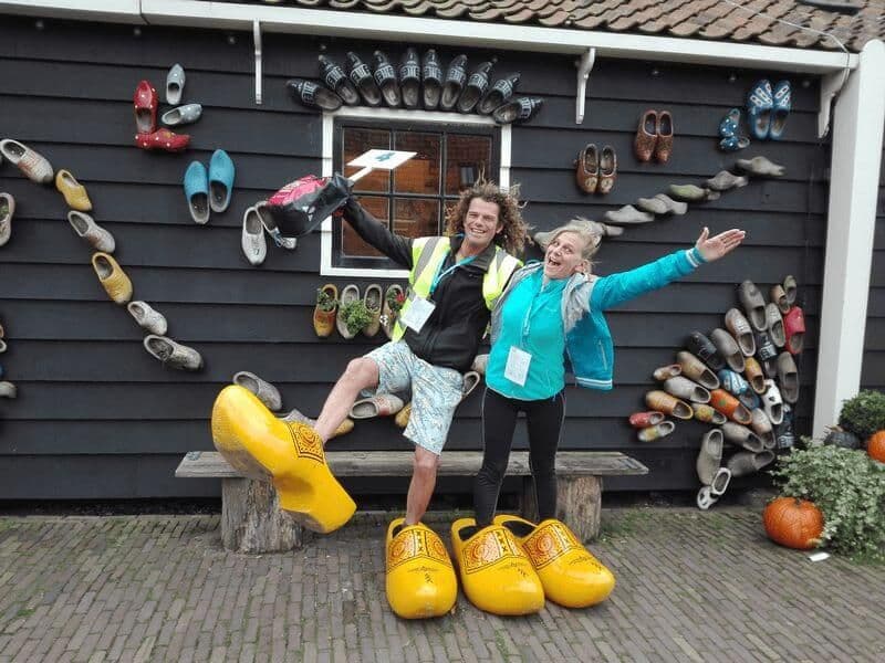 Holland Tulip Tour by Sail and Bike Illustrative image, AI-generated or AI-modified: Holland Tulip Tour by Sail and Bike