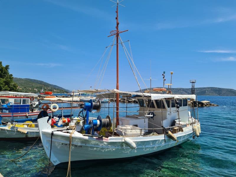 Mamma Mia Islands Plus by Boat and E-Bike Illustrative image, AI-generated or AI-modified: Mamma Mia Islands Plus by Boat and E-Bike