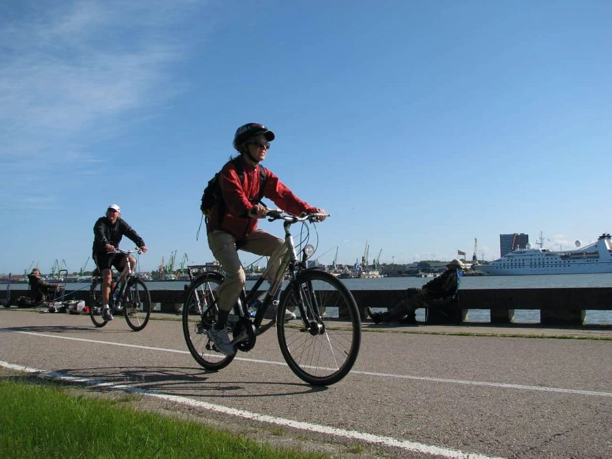 Tallinn to Vilnius Bike Tour Illustrative image, AI-generated or AI-modified: Tallinn to Vilnius Bike Tour