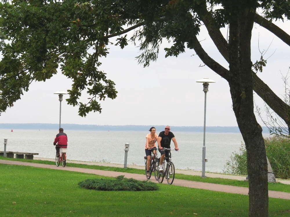 Lithuanian Seaside Cycling Tour Illustrative image, AI-generated or AI-modified: Lithuanian Seaside Cycling Tour