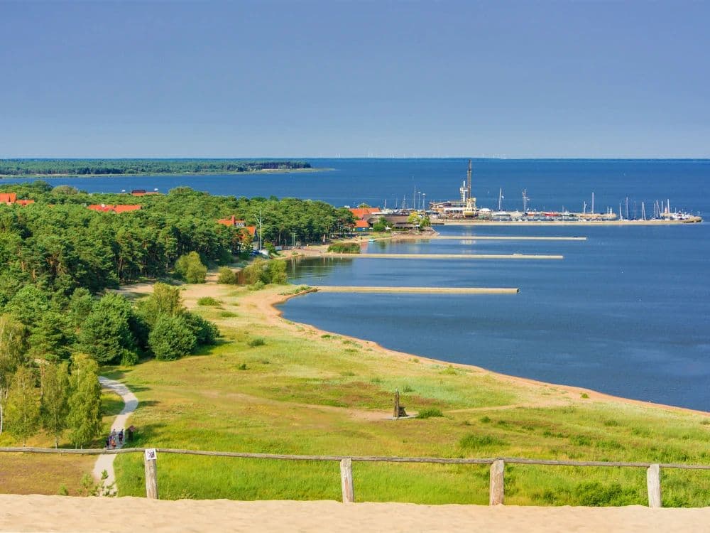 Lithuanian Seaside Cycling Tour Illustrative image, AI-generated or AI-modified: Lithuanian Seaside Cycling Tour