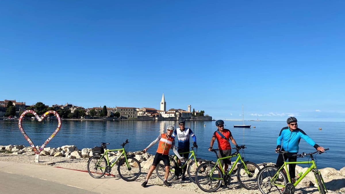 Istria Loop Cycling Tour Illustrative image, AI-generated or AI-modified: Istria Loop Cycling Tour