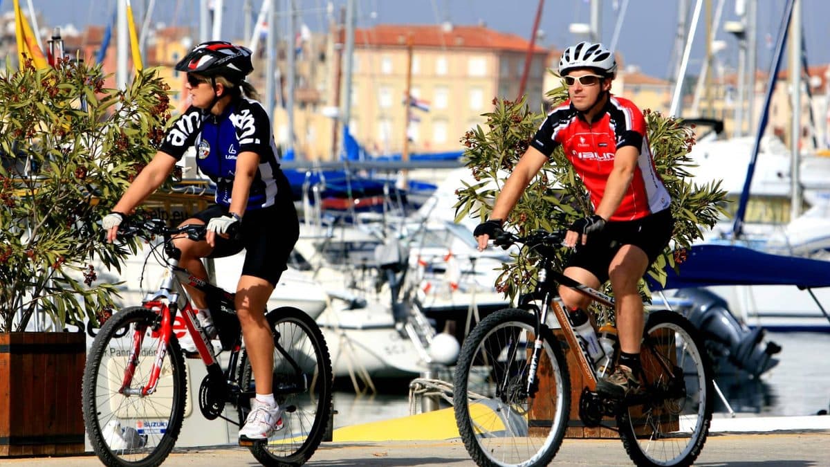 Istria Gravel Cycling Tour Illustrative image, AI-generated or AI-modified: Istria Gravel Cycling Tour