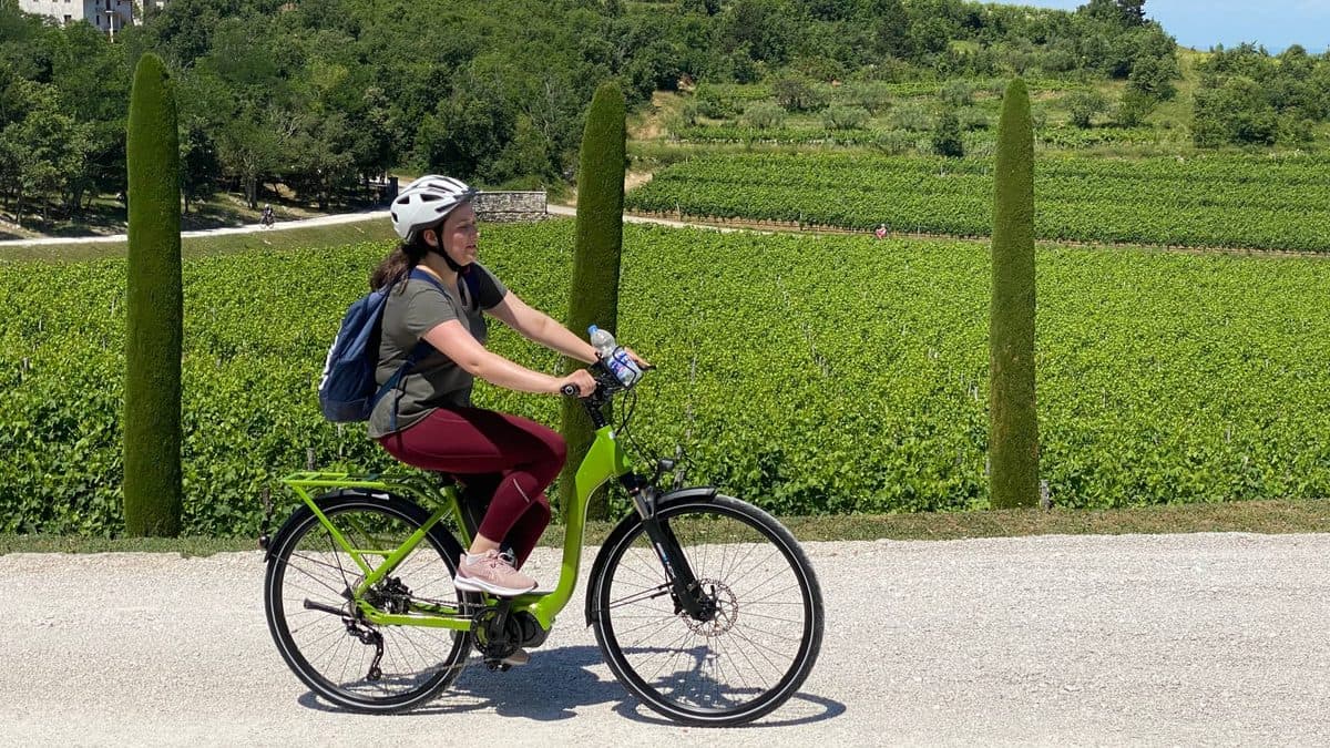 Poreč E-bike Cycling Tour Illustrative image, AI-generated or AI-modified: Poreč E-bike Cycling Tour