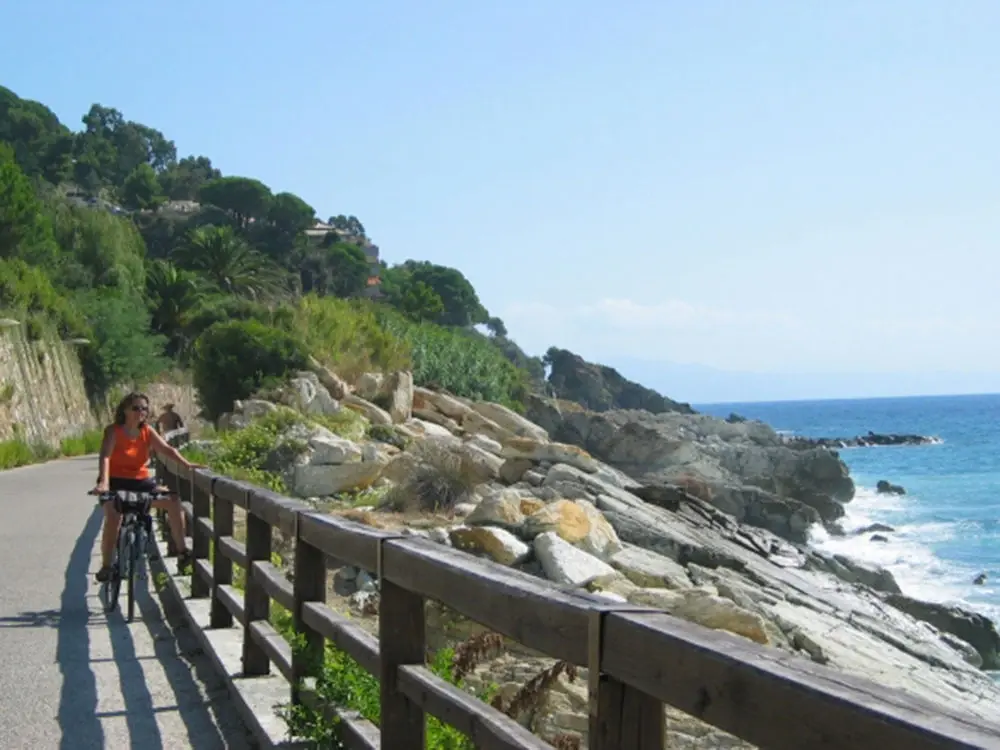 The Scent of the Sea: Nice – Genoa by Bike Illustrative image, AI-generated or AI-modified: The Scent of the Sea: Nice – Genoa by Bike